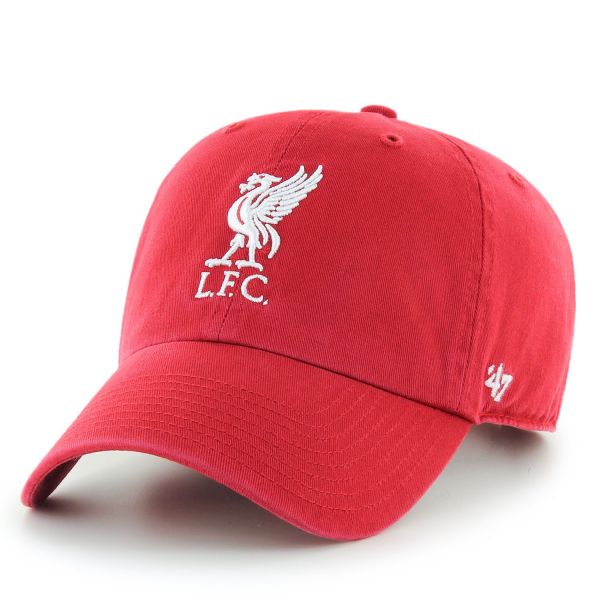 47 Brand Relaxed-Fit CLEAN UP Cap - ARCHED FC Liverpool red