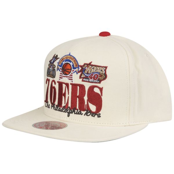 Mitchell & Ness Snapback Cap RETRO FRAME Philadelphia 76ers