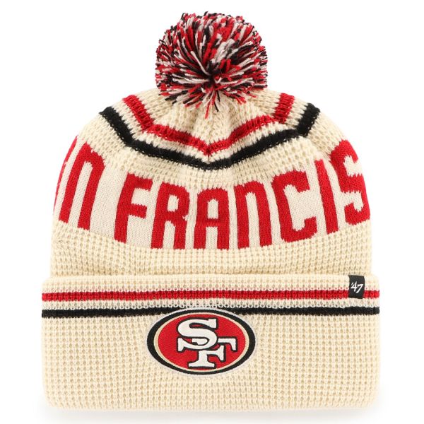 47 Brand Knit Wintermütze - QUATTRLE San Francisco 49ers