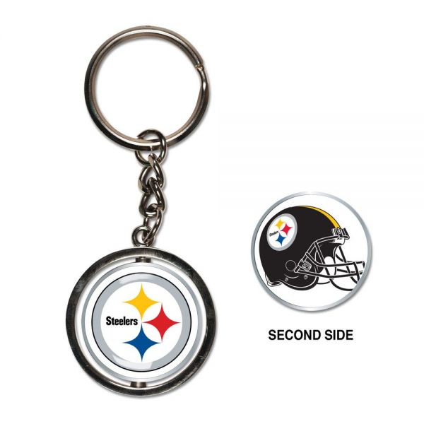 Wincraft SPINNER Key Ring Chain - NFL Pittsburgh Steelers