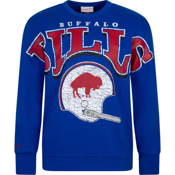 Mitchell & Ness Fashion Fleece Pullover Buffalo Bills
