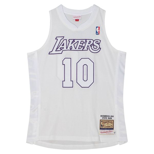 M&N Authentic CHRISTMAS DAY Los Angeles Lakers Jersey