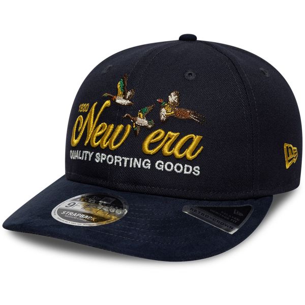 New Era 9Fifty Retro Crown Suede Cap - OUTDOOR navy
