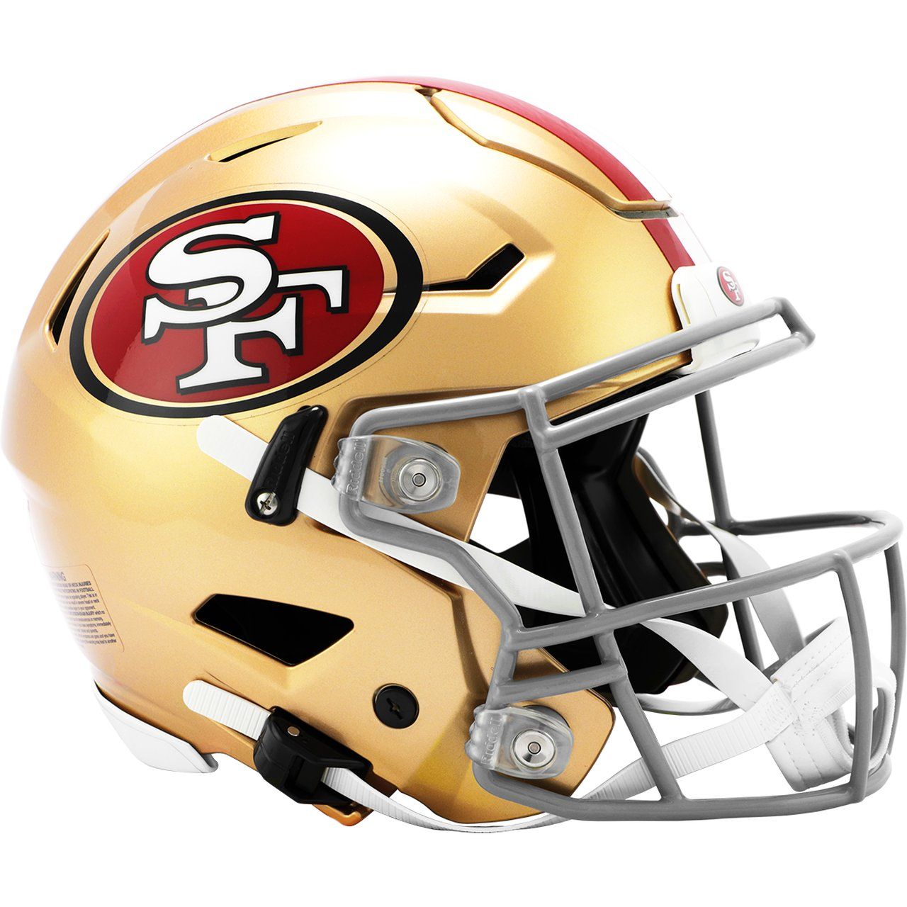 amfoo - Riddell Authentic SpeedFlex Helm - NFL San Francisco 49ers