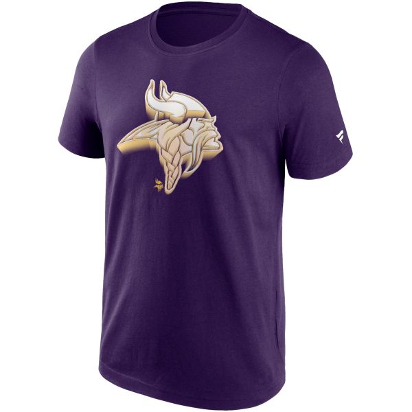 Fanatics NFL Shirt - CHROME LOGO Minnesota Vikings