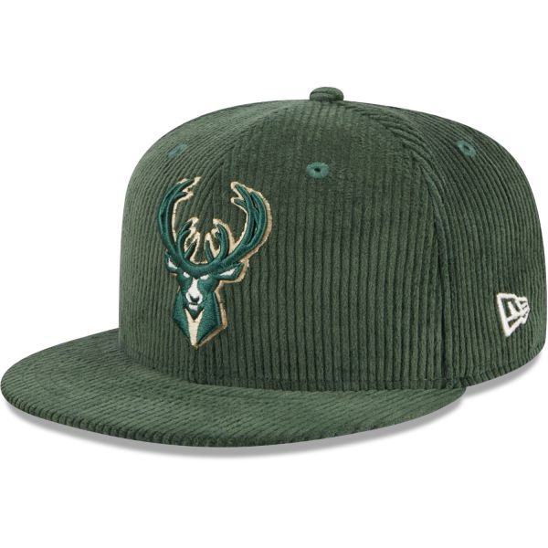 New Era 59Fifty Fitted Cap - CORD Milwaukee Bucks