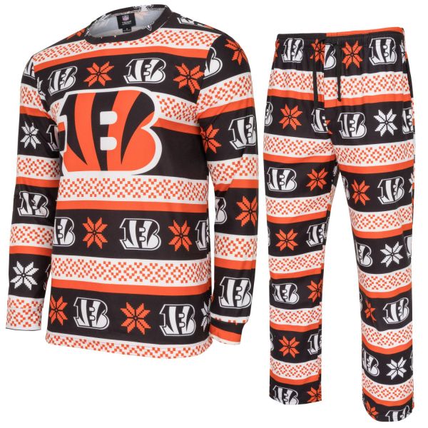 NFL Winter XMAS Pyjama Set - Cincinnati Bengals