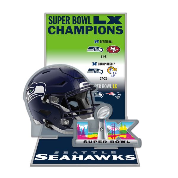 Seattle Seahawks Super Bowl LV Acryl 3D Aufsteller