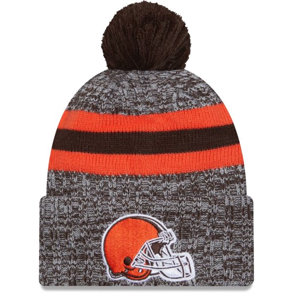 New Era NFL SIDELINE Knit Beanie - Cleveland Browns OTC