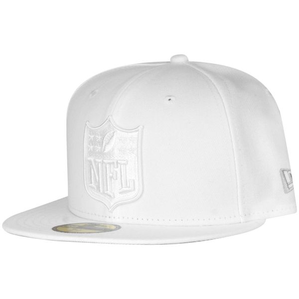 New Era 59Fifty Fitted Cap - NFL SHIELD Logo white