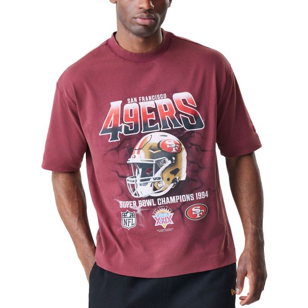 New Era Boxy Shirt - WASHED San Francisco 49ers