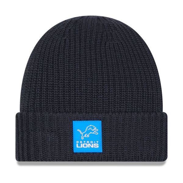 New Era Knit Bonnet D'Hiver SIDELINE Detroit Lions