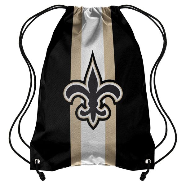 FOCO Gym Bag NFL Drawstring Turnbeutel New Orleans Saints