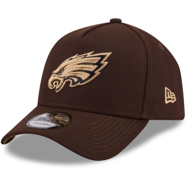 New Era 9Forty A-Frame Cap - Philadelphia Eagles burnt wood