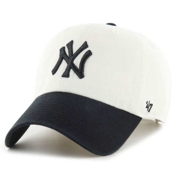 47 Brand Strapback Cap - CLEAN UP New York Yankees sand