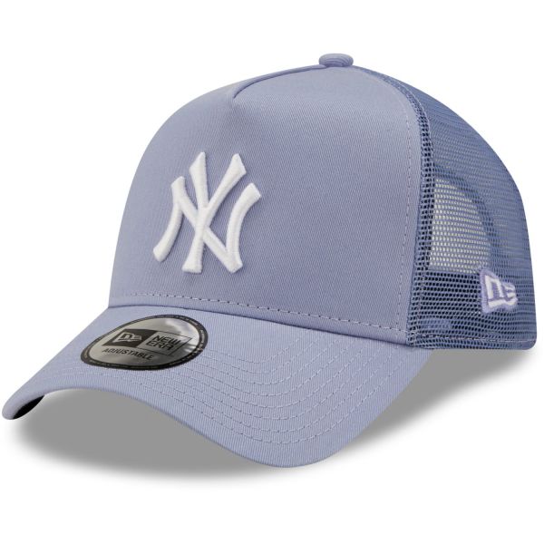New Era A-Frame Trucker Cap - New York Yankees lilac