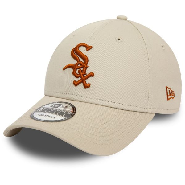 New Era 9Forty Strapback Cap - Chicago White Sox stone beige