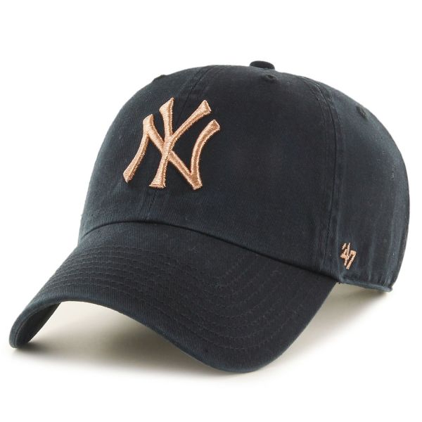 47 Brand Adjustable Cap - Gold Metallic New York Yankees