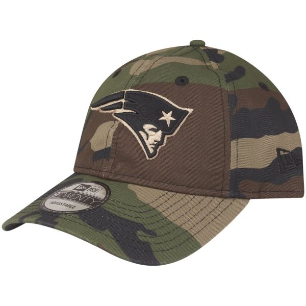 New Era 9Twenty Strapback Cap New England Patriots wood camo