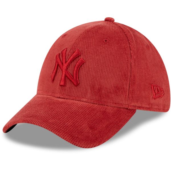 New Era 39Thirty Stretch Cap CORD New York Yankees red
