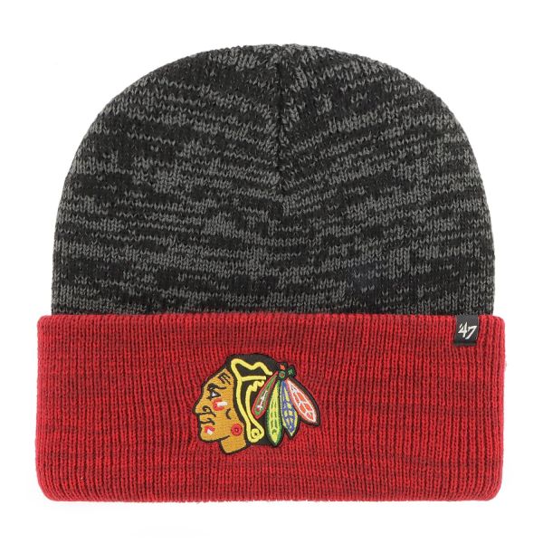 47 Brand Knit Beanie - FREEZE Chicago Blackhawks