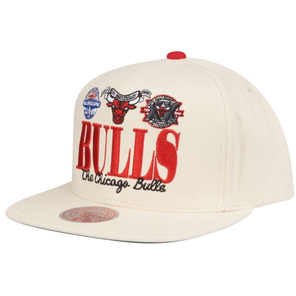 Mitchell & Ness Snapback Cap - RETRO FRAME Chicago Bulls