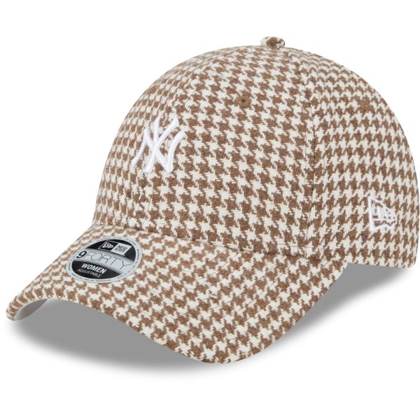 New Era 9Forty Damen Cap - HOUNDSTOOTH New York Yankees