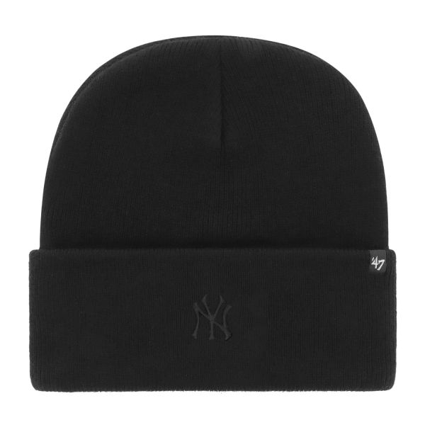 47 Brand Wintermütze - BASE RUNNER New York Yankees schwarz