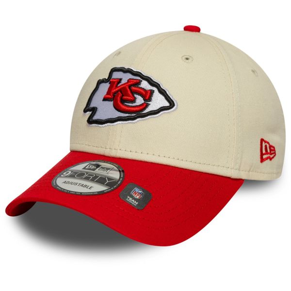 New Era 9Forty Strapback Cap - Kansas City Chiefs beige