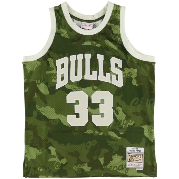 Swingman Mesh Jersey Chicago Bulls Scottie Pippen ghost camo