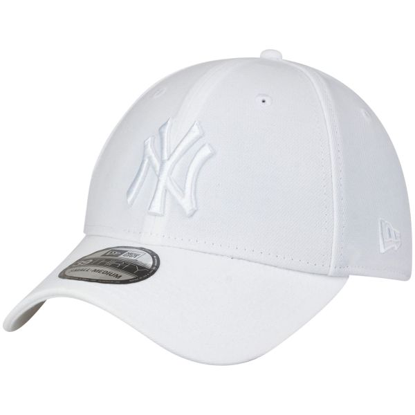 New Era 39Thirty Stretch Cap - New York Yankees weiß