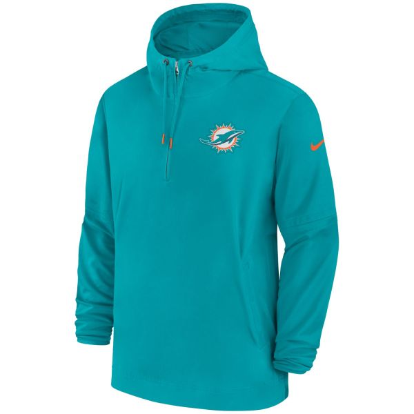 Miami Dolphins Nike NFL Half-Zip Windbreaker Jacket