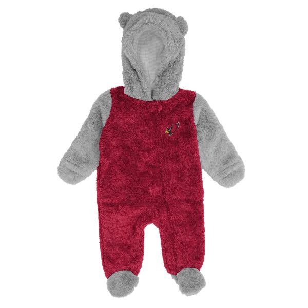 NFL Teddy Fleece Baby Bunting Pram - Arizona Cardinals