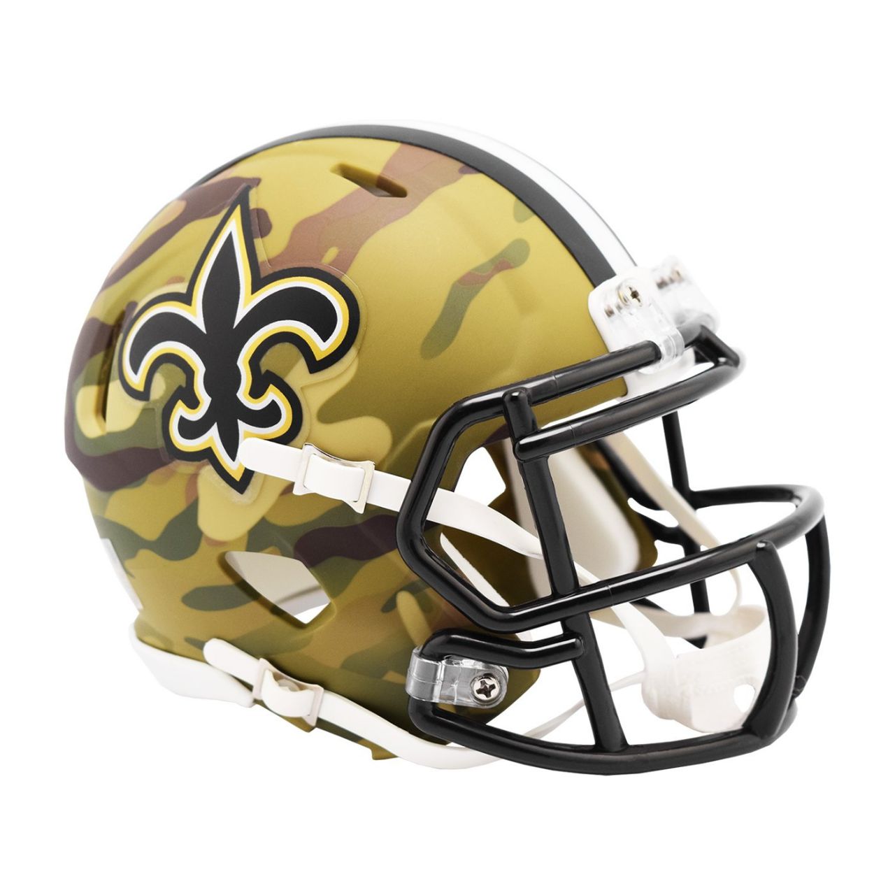 amfoo - Riddell Mini Football NFL Helm MULTICAM New Orleans Saints