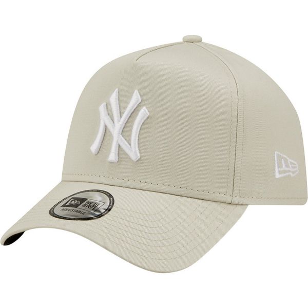 New Era E-Frame Trucker Cap - New York Yankees stone beige