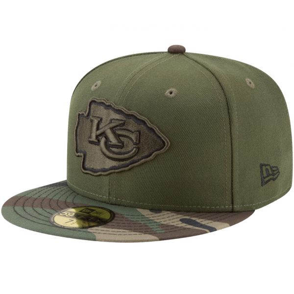 New Era 59Fifty Cap - Kansas City Chiefs wood camo