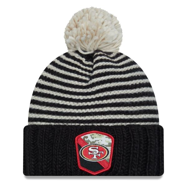 New Era Salute to Service Femme Bonnet - San Francisco 49ers