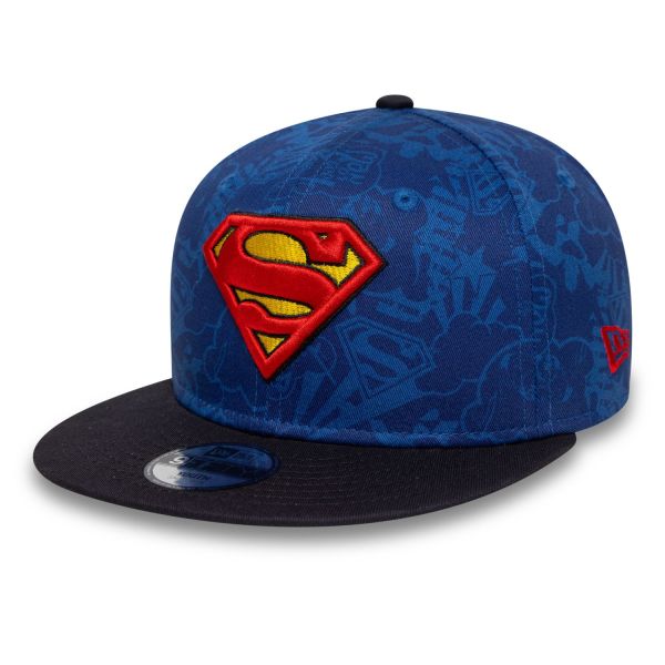 New Era 9Fifty Snapback Enfants Cap - Superman navy