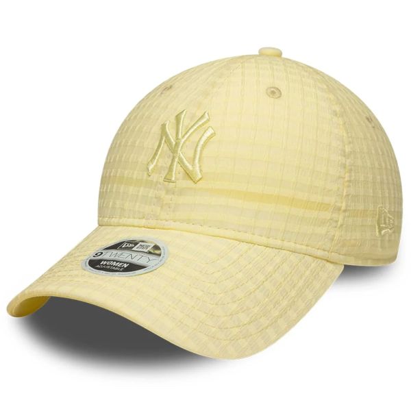 New Era 9Twenty Women Cap SEERSUCKER New York Yankees yellow