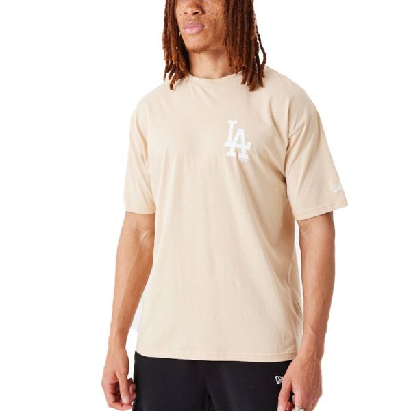 New Era Oversized Shirt - Los Angeles Dodgers beige