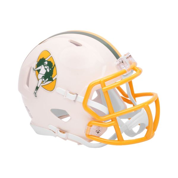 Riddell Speed Mini Football Helm RETRO Green Bay Packers