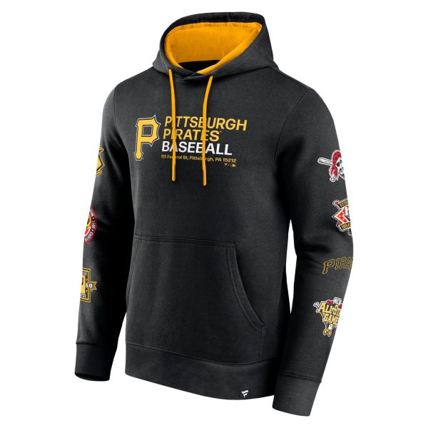 Pittsburgh Pirates Fundamentals Patches Fleece Hoody