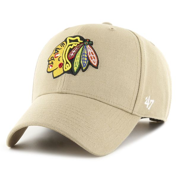 47 Brand Snapback Cap - NHL Chicago Blackhawks khaki beige