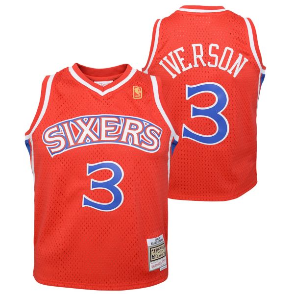 Swingman Kids Jersey Philadelphia 76ers 1996 Allen Iverson