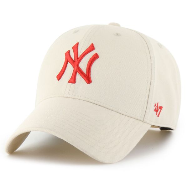 47 Brand Snapback Cap - MLB New York Yankees natural beige