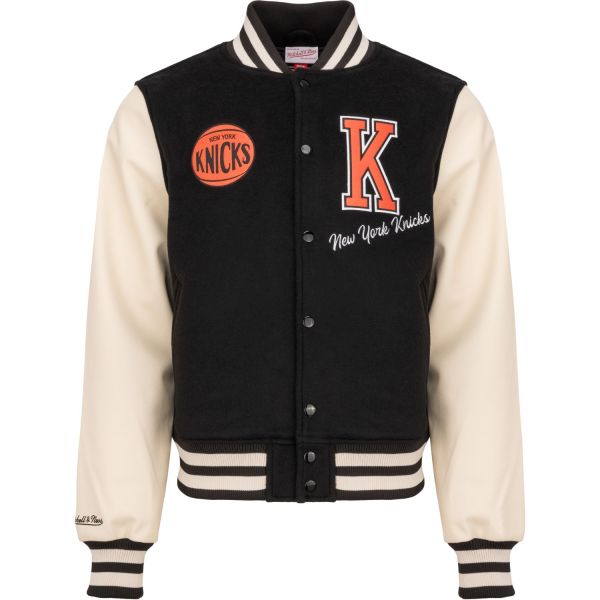 M&N Legacy Varsity College Jacket - New York Knicks