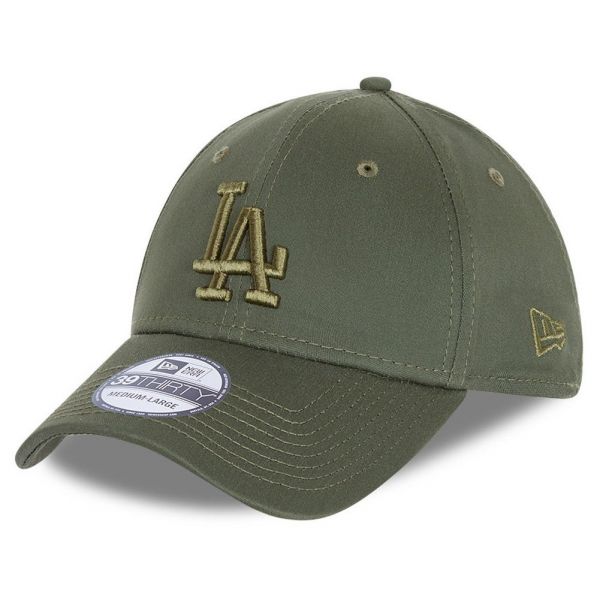 New Era 39Thirty Stretch Cap - Los Angeles Dodgers oliv