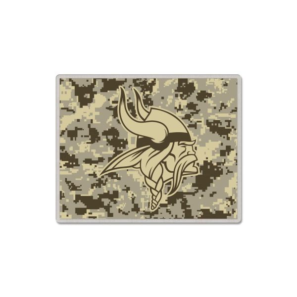 NFL Universal Jewelry Caps PIN Minnesota Vikings DIGI CAMO