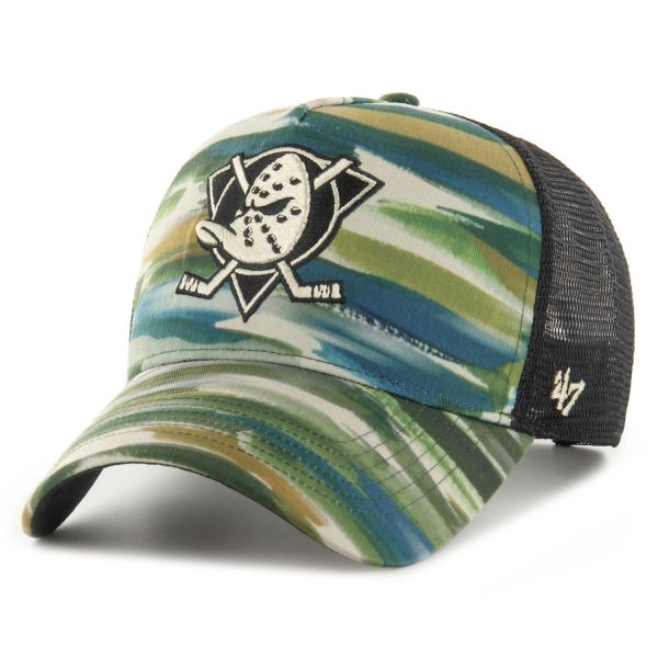 47 Brand Trucker Cap - FISHERMAN CAMO Anaheim Ducks