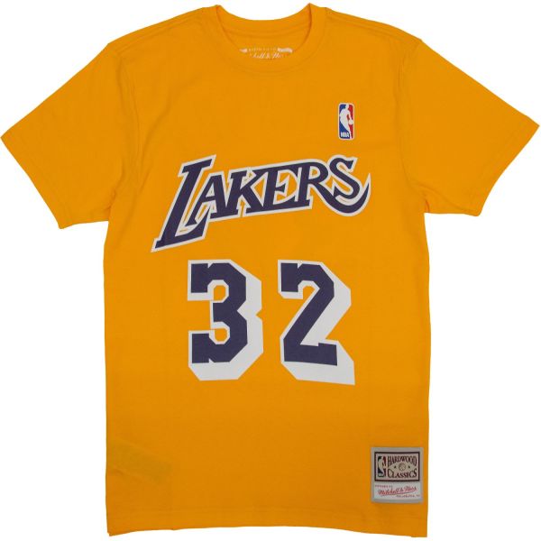 M&N Shirt - Los Angeles Lakers Magic Johnson jaune
